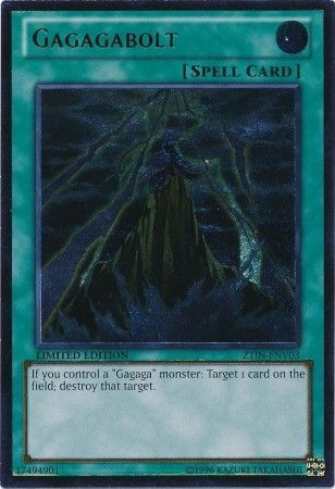 Gagagabolt [ZTIN-ENV03] Ultimate Rare Yu-Gi-Oh!