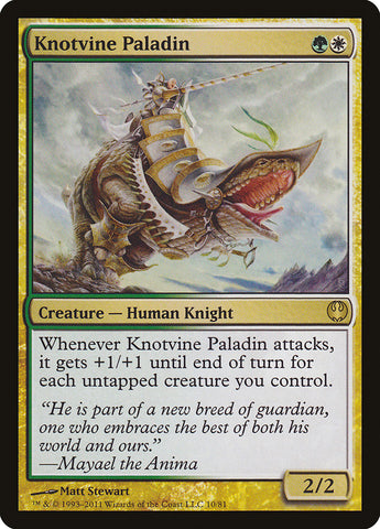 Knotvine Paladin [Duel Decks: Knights vs. Dragons] Magic: The Gathering