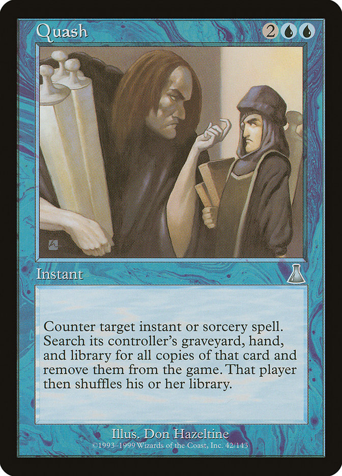 Quash [Urza's Destiny] Magic: The Gathering