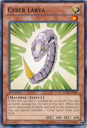 Cyber Larva [SDCR-EN007] Common Yu-Gi-Oh!