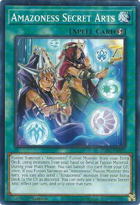 Amazoness Secret Arts [DABL-EN099] Common Yu-Gi-Oh!