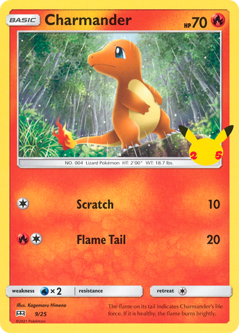Charmander (9/25) [McDonald's 25th Anniversary] Pokémon