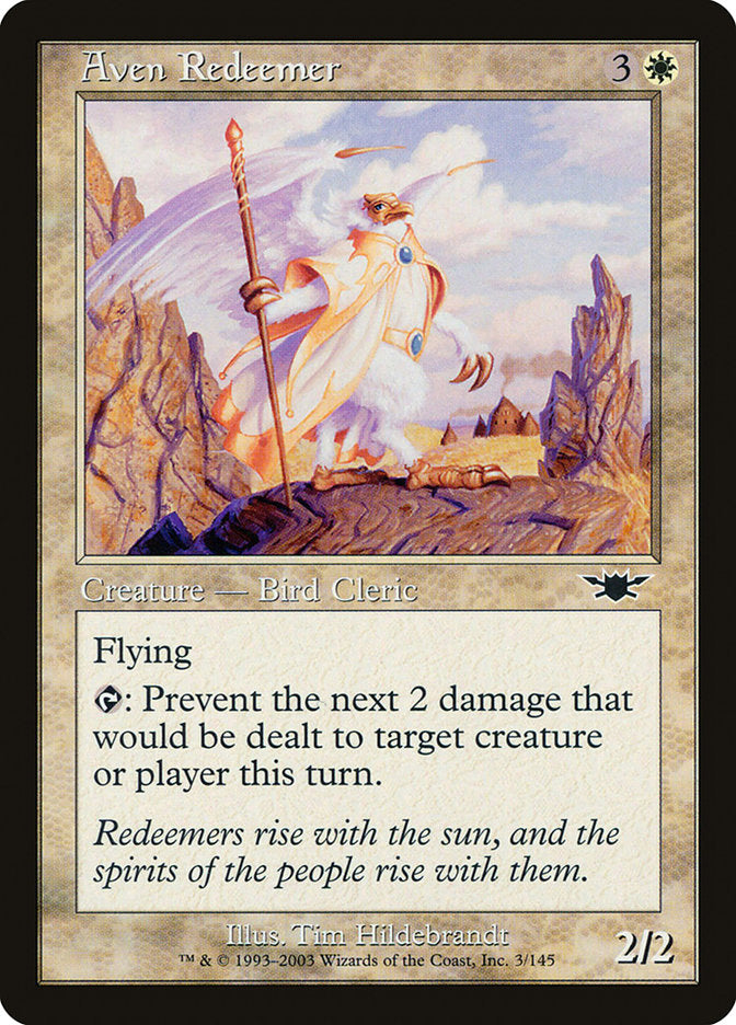 Aven Redeemer [Legions] Magic: The Gathering