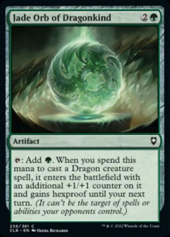 Jade Orb of Dragonkind [Commander Legends: Battle for Baldur's Gate] Magic: The Gathering