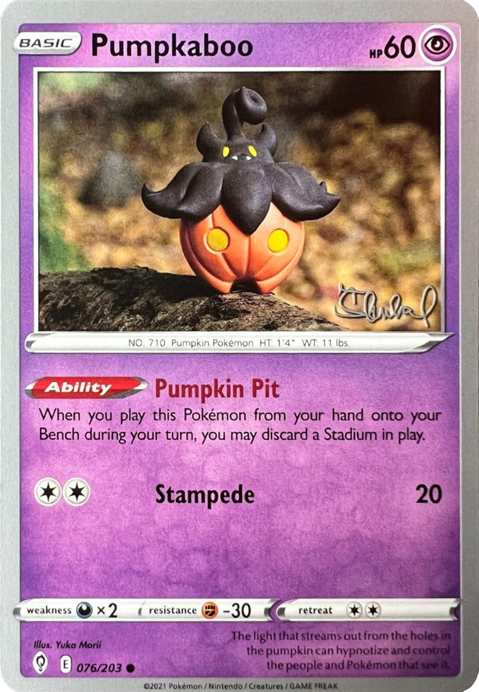 Pumpkaboo (076/203) (ADP - Ondrej Skubal) [World Championships 2022] Pokémon
