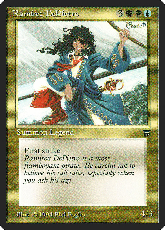 Ramirez DePietro [Legends] Magic: The Gathering