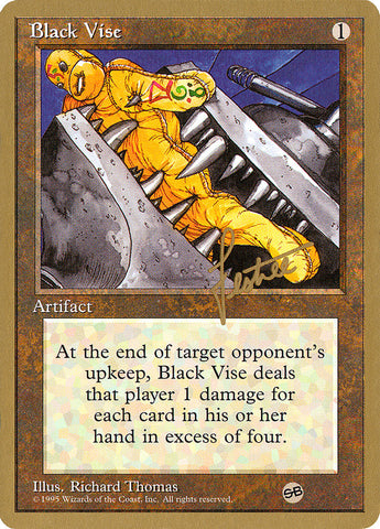 Black Vise (Bertrand Lestree) (SB) [Pro Tour Collector Set] Magic: The Gathering