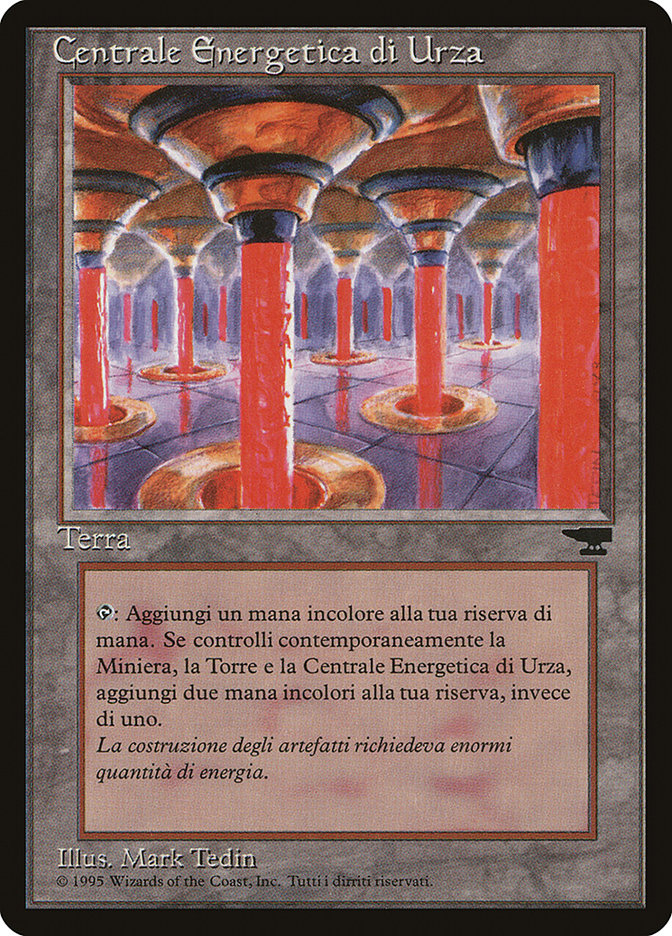 Urza's Power Plant (Rock in Pot) (Italian) - "Centrale Energetica di Urza" [Rinascimento] Magic: The Gathering
