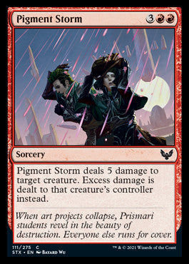 Pigment Storm [Strixhaven: School of Mages] Magic: The Gathering