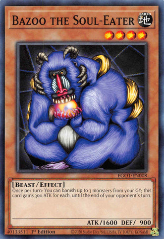 Bazoo the Soul Eater [EGO1-EN008] Common Yu-Gi-Oh!