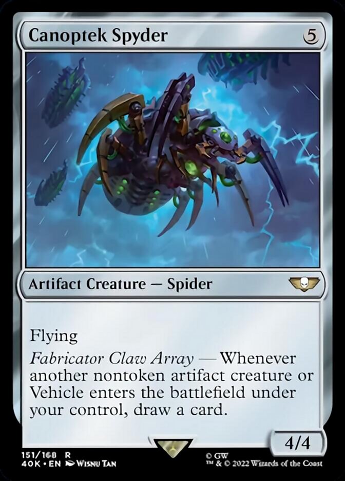 Canoptek Spyder [Warhammer 40,000] Magic: The Gathering