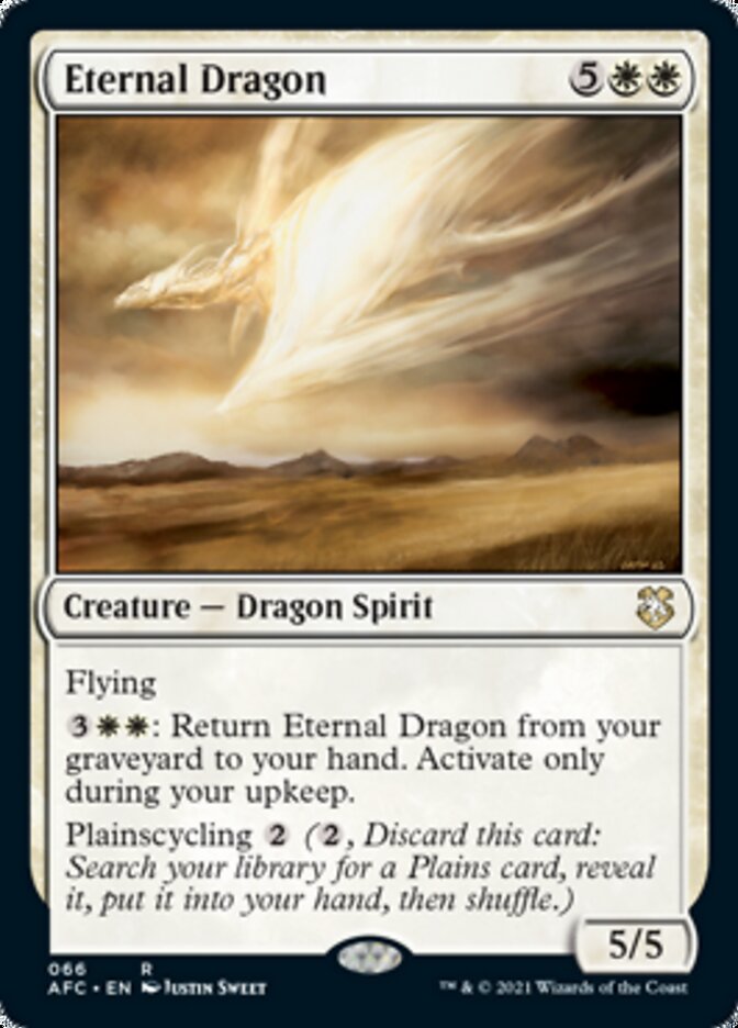 Eternal Dragon [Dungeons & Dragons: Adventures in the Forgotten Realms Commander] Magic: The Gathering