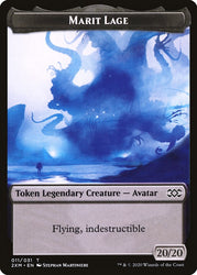 Demon // Marit Lage Double-Sided Token [Double Masters Tokens] Magic: The Gathering