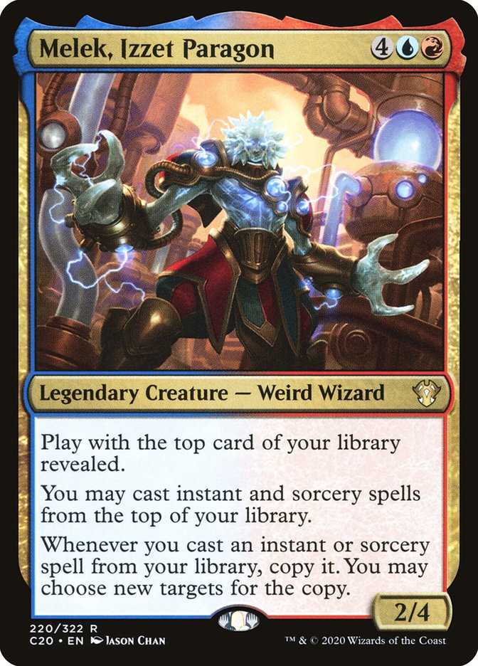 Melek, Izzet Paragon [Commander 2020] Magic: The Gathering