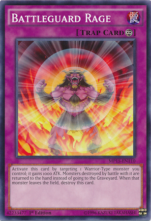 Battleguard Rage [MP15-EN110] Common Yu-Gi-Oh!