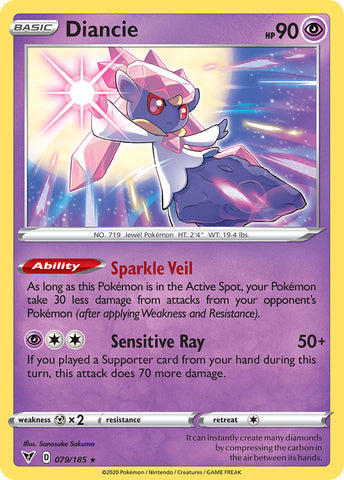 Diancie (079/185) [Sword & Shield: Vivid Voltage] Pokémon