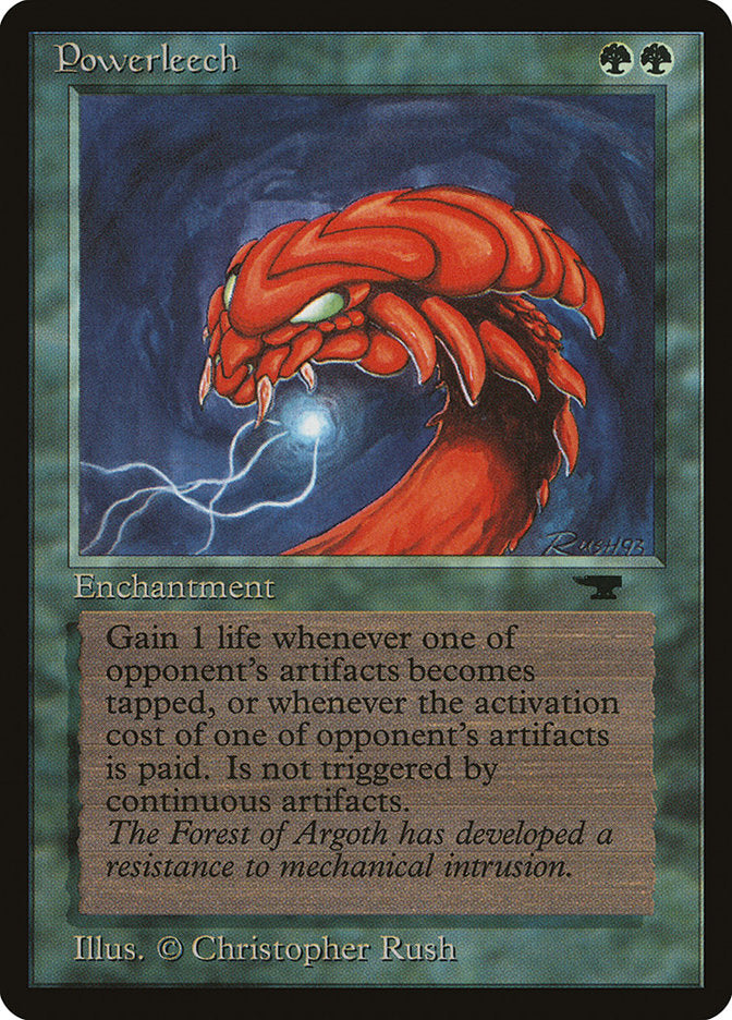 Powerleech [Antiquities] Magic: The Gathering