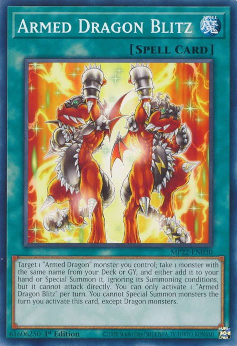 Armed Dragon Blitz [MP22-EN030] Common Yu-Gi-Oh!