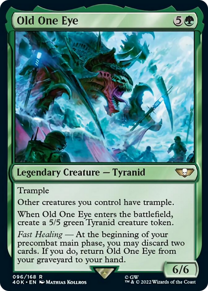 Old One Eye (Surge Foil) [Warhammer 40,000] Magic: The Gathering