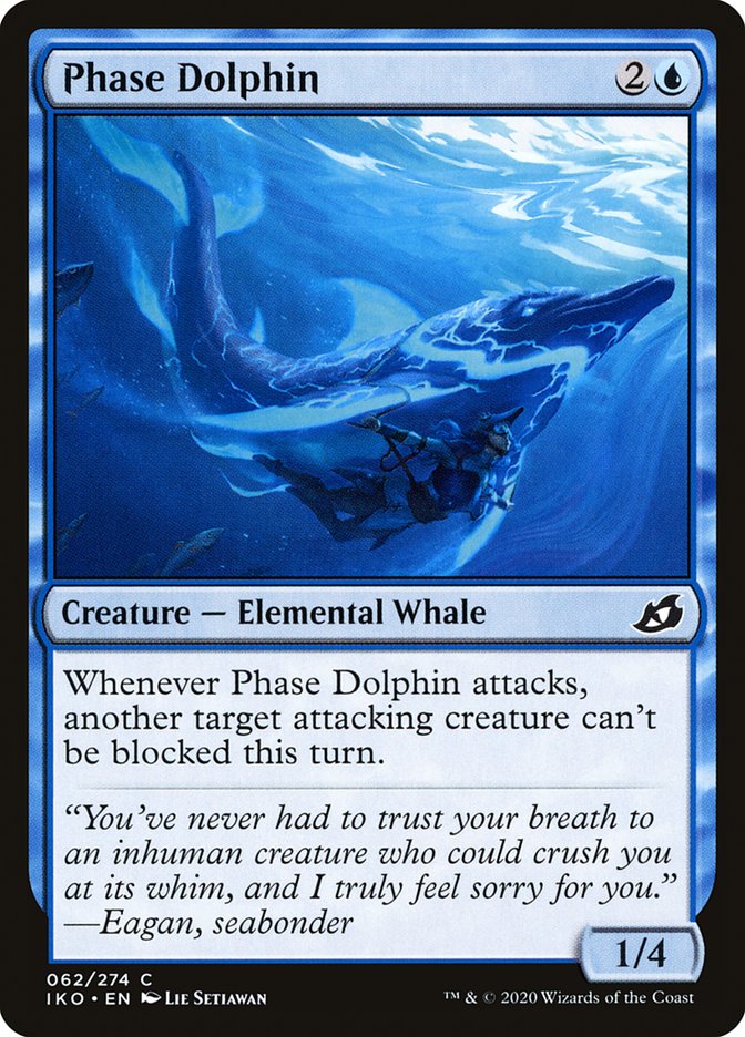 Phase Dolphin [Ikoria: Lair of Behemoths] Magic: The Gathering