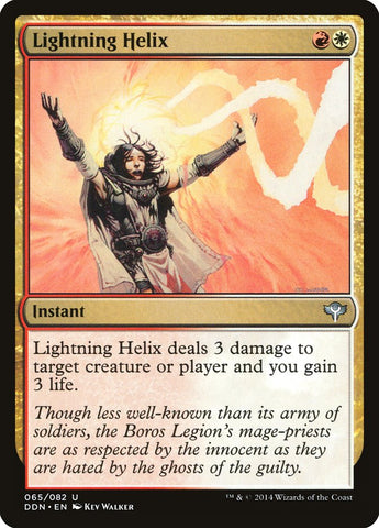Lightning Helix [Duel Decks: Speed vs. Cunning] Magic: The Gathering