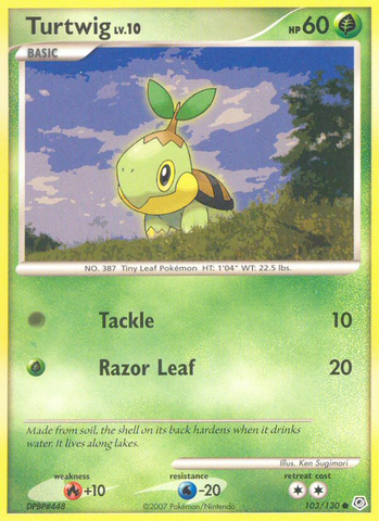 Turtwig (103/130) [Diamond & Pearl: Base Set] Pokémon