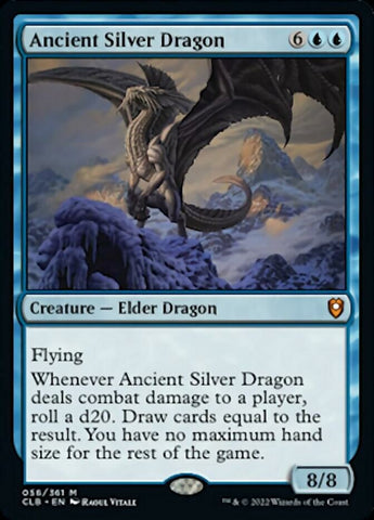 Ancient Silver Dragon [Commander Legends: Battle for Baldur's Gate] Magic: The Gathering