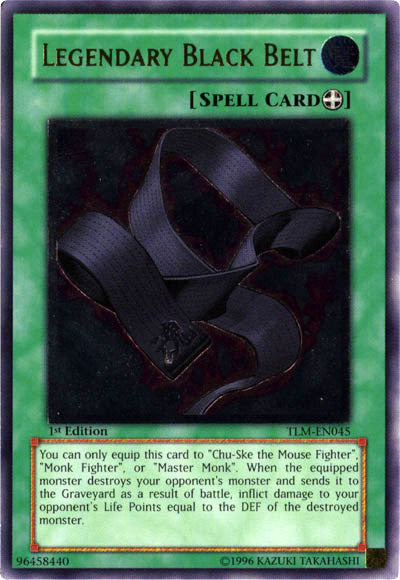 Legendary Black Belt [TLM-EN045] Ultimate Rare Yu-Gi-Oh!
