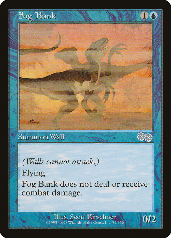 Fog Bank [Urza's Saga] Magic: The Gathering