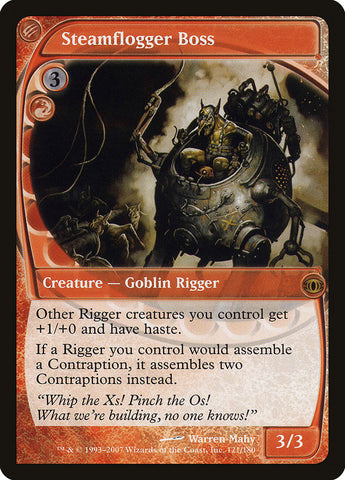 Steamflogger Boss [Future Sight] Magic: The Gathering