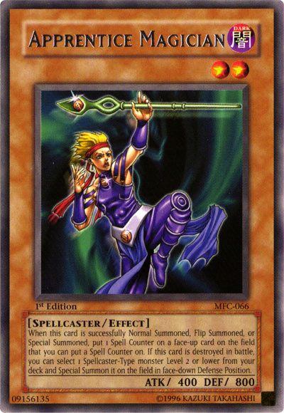 Apprentice Magician [MFC-066] Rare Yu-Gi-Oh!