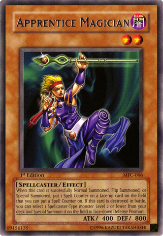 Apprentice Magician [MFC-066] Rare Yu-Gi-Oh!
