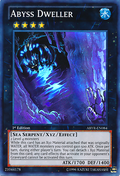 Abyss Dweller [ABYR-EN084] Super Rare Yu-Gi-Oh!