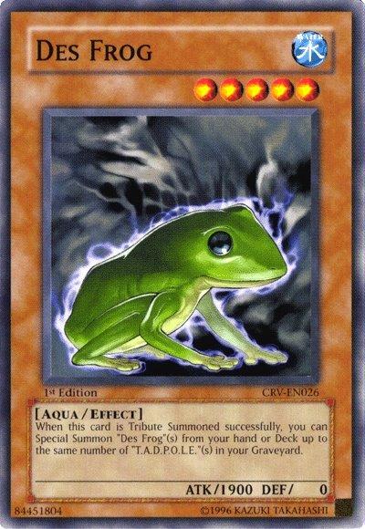 Des Frog [CRV-EN026] Common Yu-Gi-Oh!