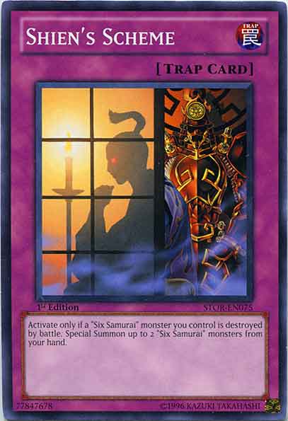 Shien's Scheme [STOR-EN075] Common Yu-Gi-Oh!