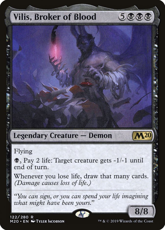 Vilis, Broker of Blood [Core Set 2020] Magic: The Gathering