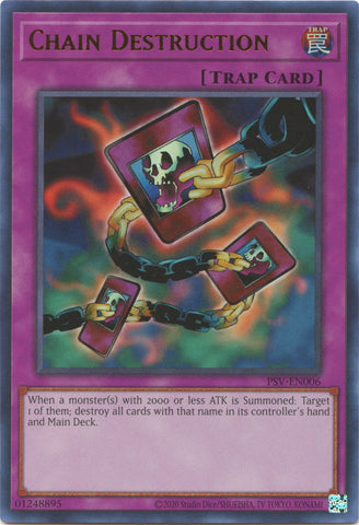 Chain Destruction (25th Anniversary) [PSV-EN006] Ultra Rare Yu-Gi-Oh!
