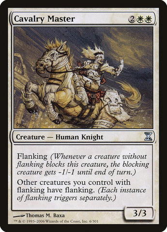 Cavalry Master [Time Spiral] Magic: The Gathering