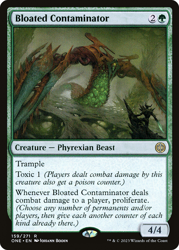 Bloated Contaminator [Phyrexia: All Will Be One] Magic: The Gathering