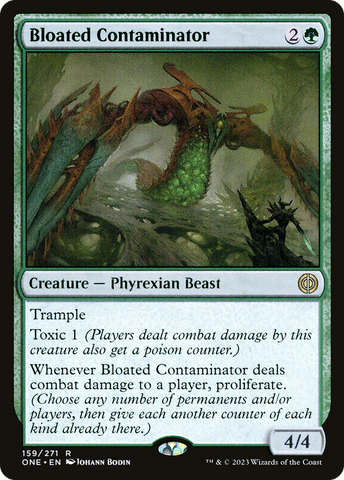 Bloated Contaminator [Phyrexia: All Will Be One] Magic: The Gathering
