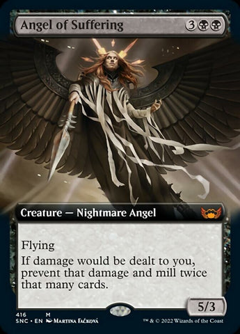Angel of Suffering (Extended Art) [Streets of New Capenna] Magic: The Gathering