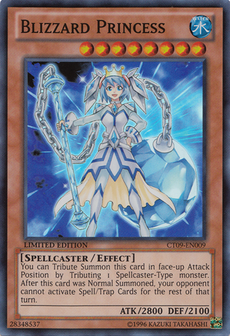 Blizzard Princess [CT09-EN009] Super Rare Yu-Gi-Oh!