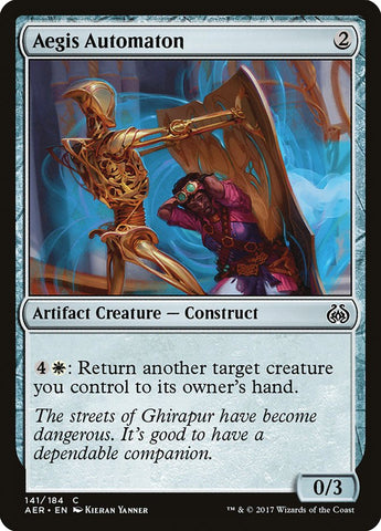 Aegis Automaton [Aether Revolt] Magic: The Gathering
