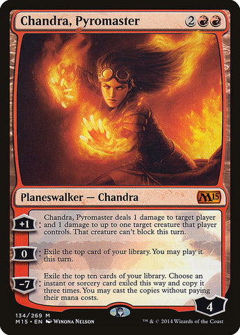 Chandra, Pyromaster [Magic 2015] Magic: The Gathering