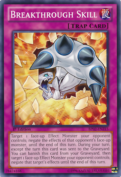 Breakthrough Skill [BP02-EN215] Common Yu-Gi-Oh!