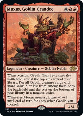 Muxus, Goblin Grandee [Jumpstart 2022] Magic: The Gathering