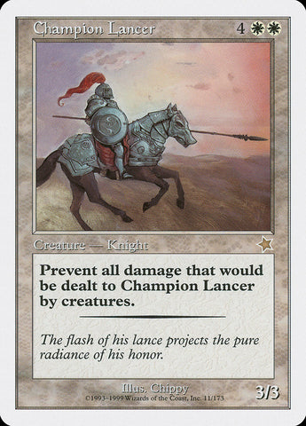 Champion Lancer [Starter 1999] Magic: The Gathering