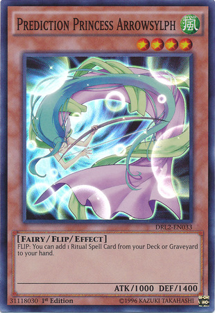 Prediction Princess Arrowsylph [DRL2-EN033] Super Rare Yu-Gi-Oh!