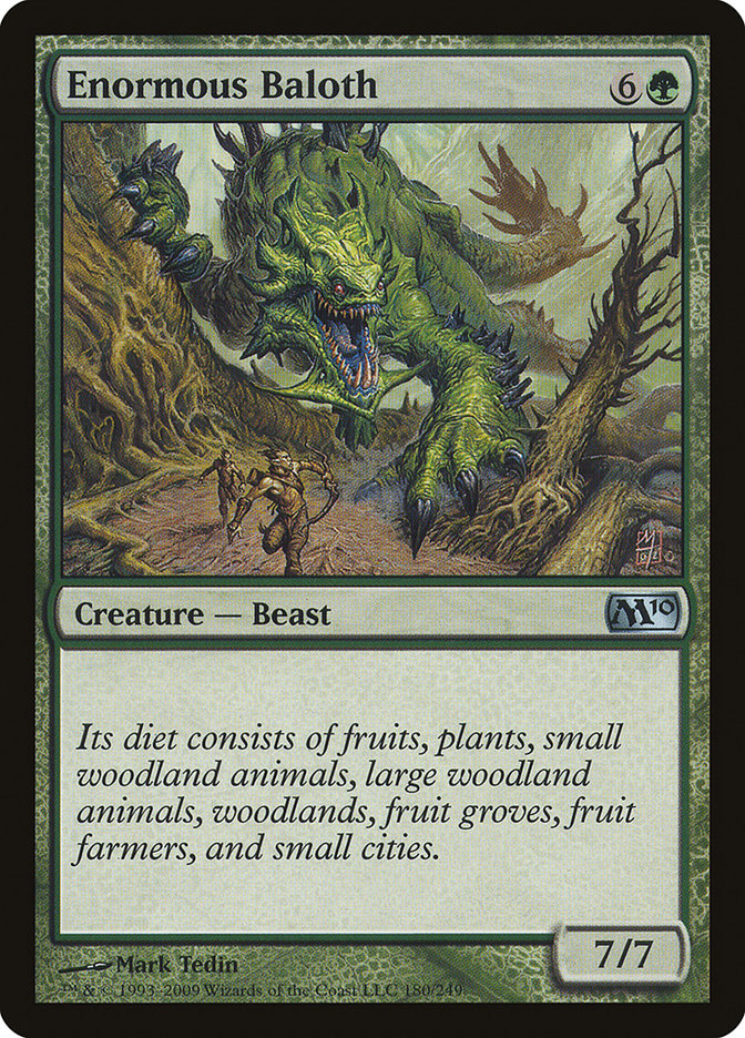 Enormous Baloth [Magic 2010] Magic: The Gathering