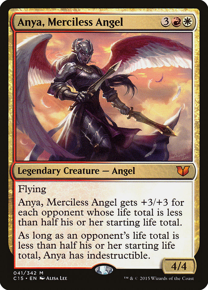 Anya, Merciless Angel [Commander 2015] Magic: The Gathering